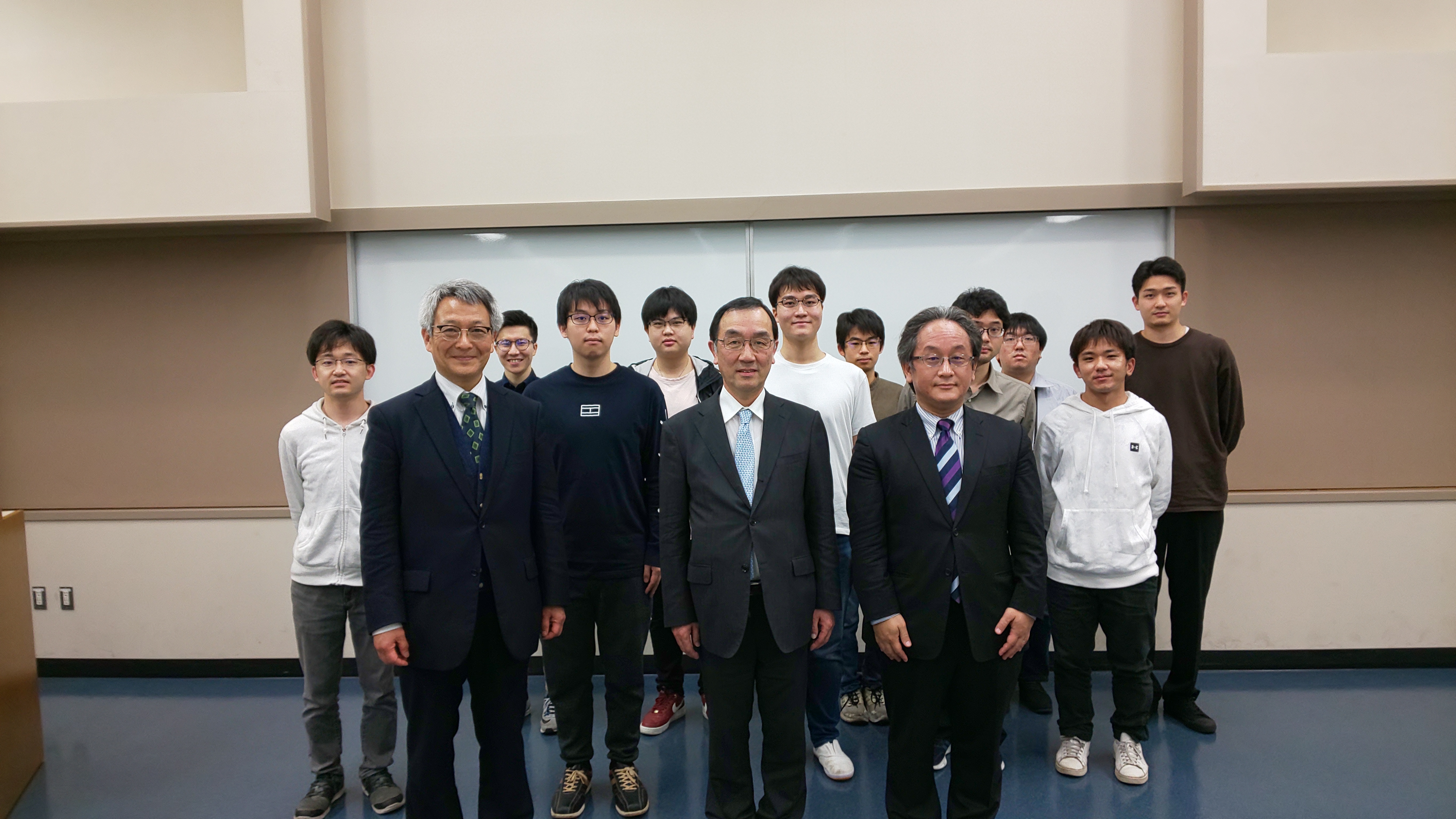 福岡教授と垣内研