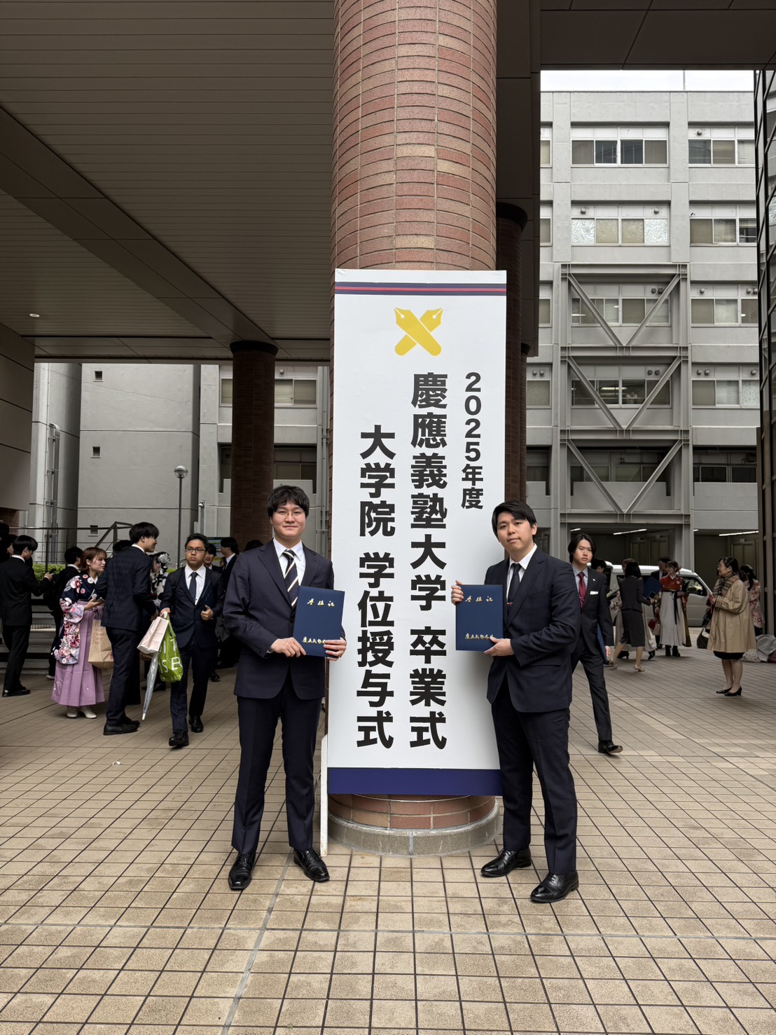 懇談中